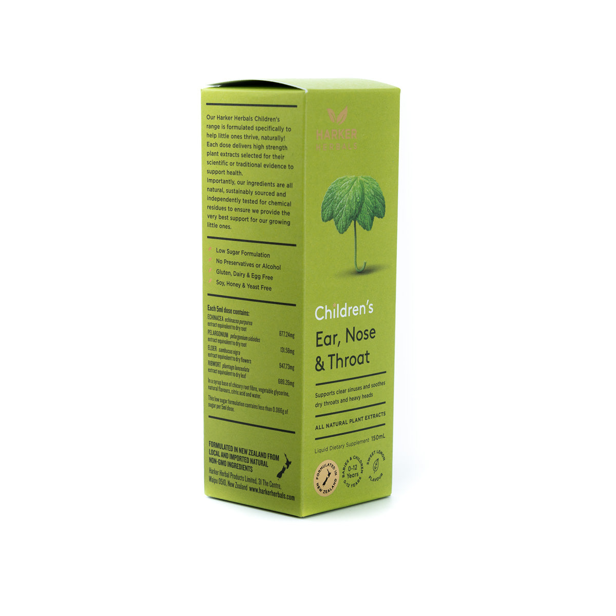 HARKER HERBALS Children Ear, Nose & Throat 150ml-Harker Herbals-Matakana Pharmacy