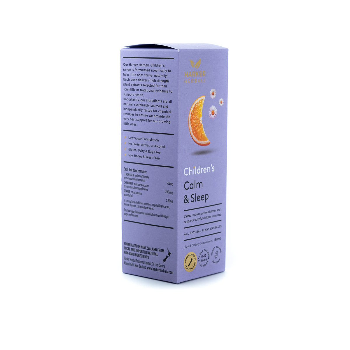 HARKER HERBALS Children Calm & Sleep 150ml-Harker Herbals-Matakana Pharmacy