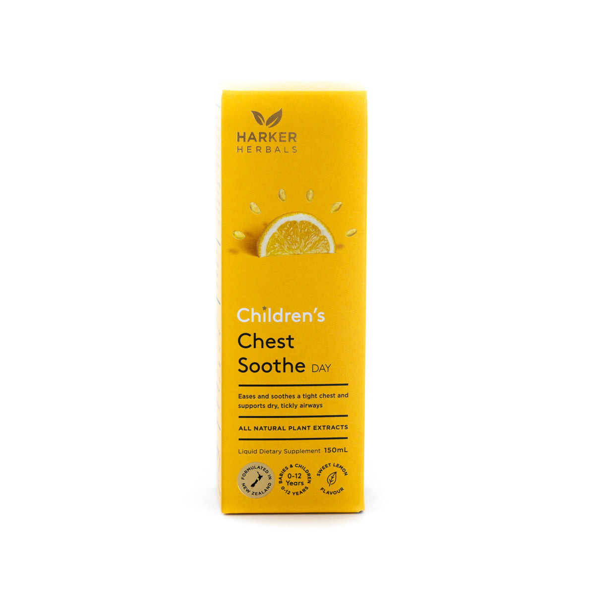 HARKER HERBALS Children Chest Soothe Day 150ml-Harker Herbals-Matakana Pharmacy