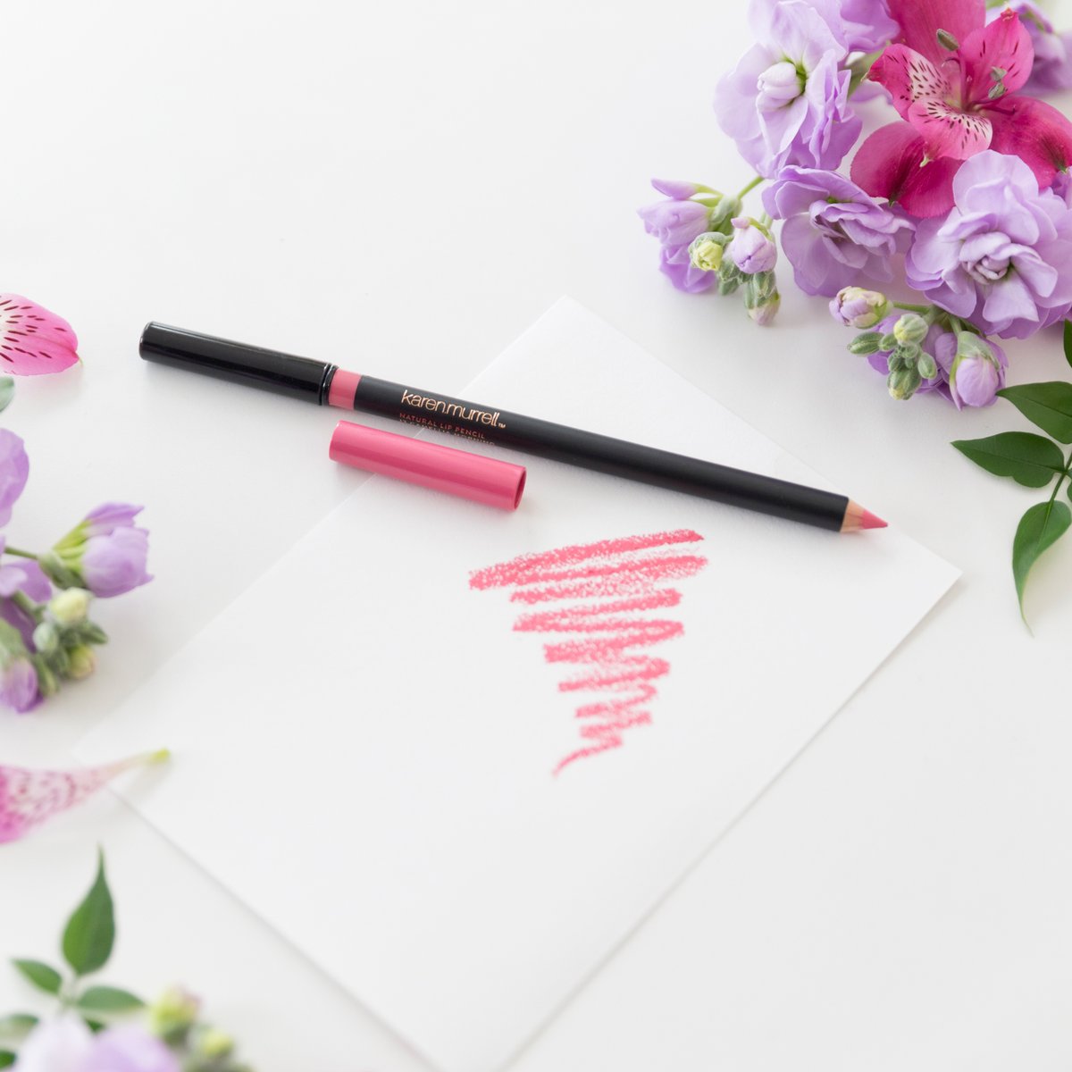 KAREN MURELL Lip Pencil 13 Camellia Morning-Matakana Pharmacy