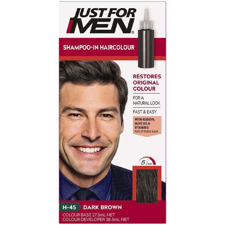 Just For Men Haircolour Brown/Black-Matakana Pharmacy