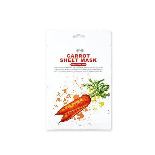 KENZero Carrot Sheet Mask-Matakana Pharmacy