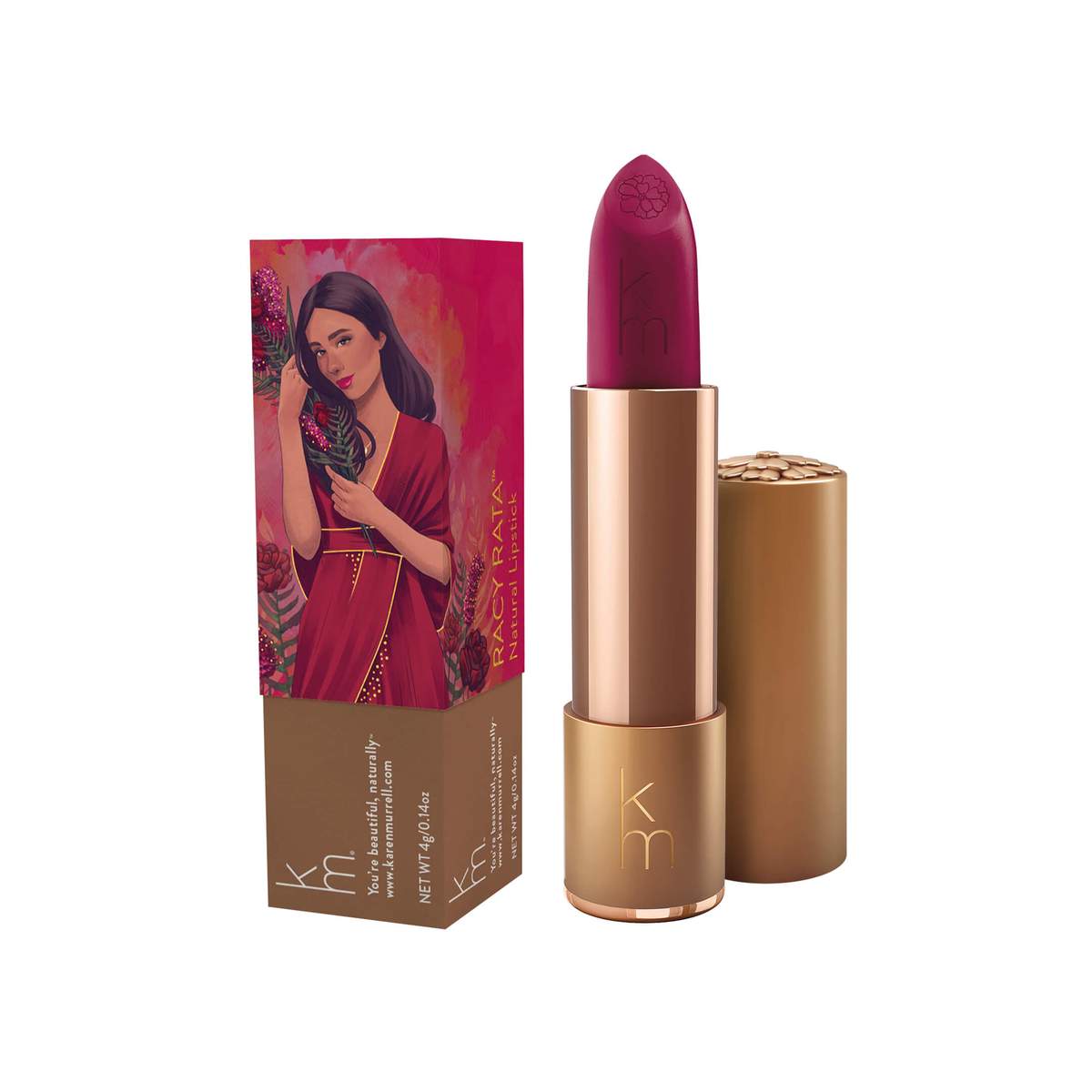 KAREN MURELL Lipstick 19 Racy Rata-Matakana Pharmacy