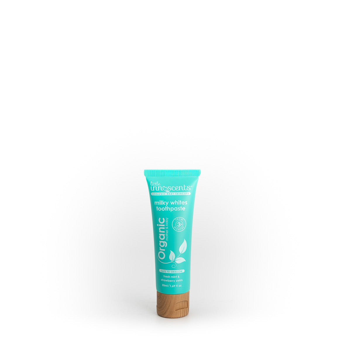 Little Innoscents Organic Milky White Baby Toothepaste 50ml-Matakana Pharmacy