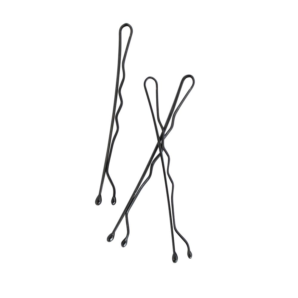 MAE Bobby Pins 4.5cm Black 80pk-Matakana Pharmacy
