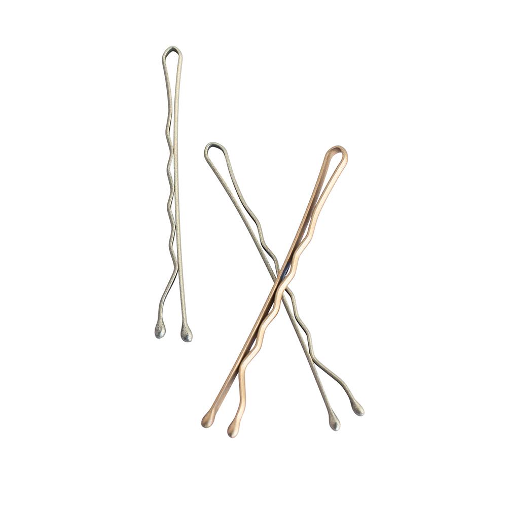 MAE Bobby Pins 5cm Satin Blonde 60pk-Matakana Pharmacy
