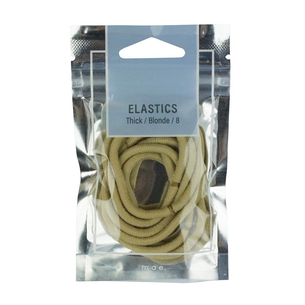 MAE Elastics Thick Blonde 8pk-Matakana Pharmacy