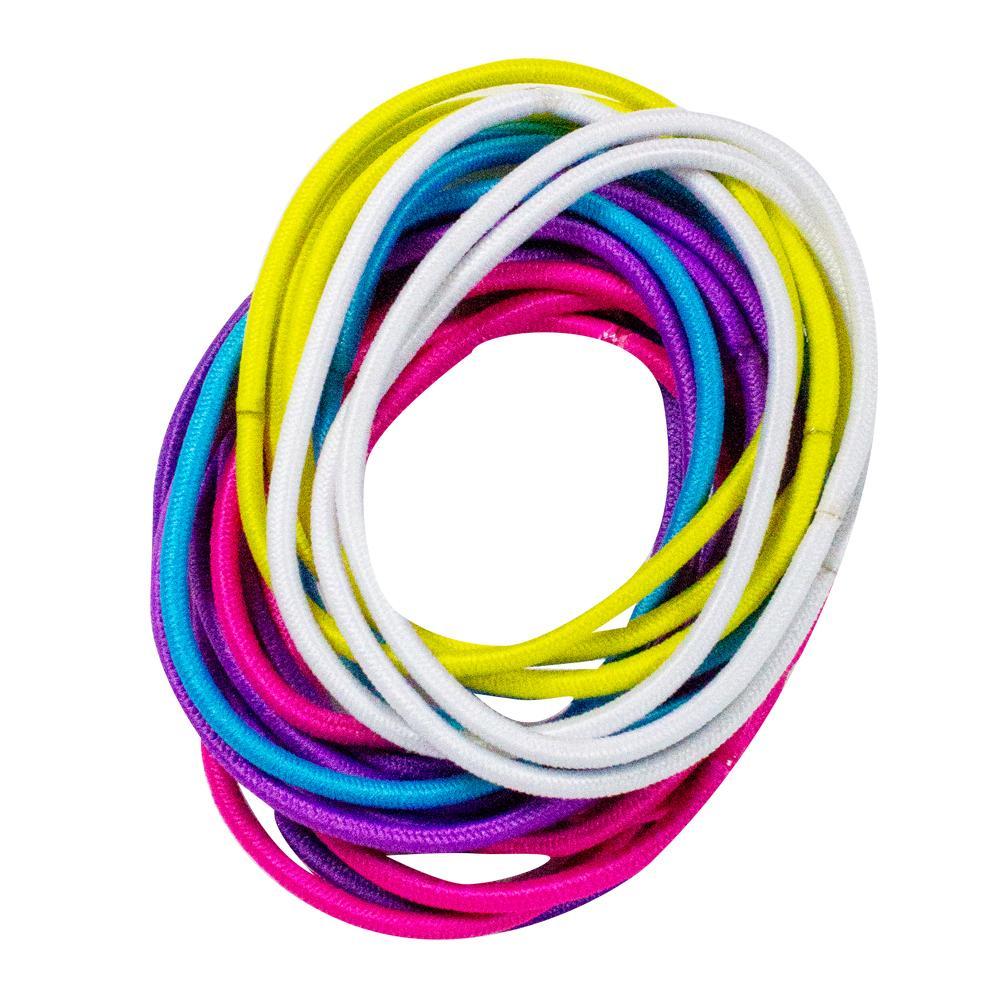 MAE Elastics Large Thin Brights 20pk-Matakana Pharmacy