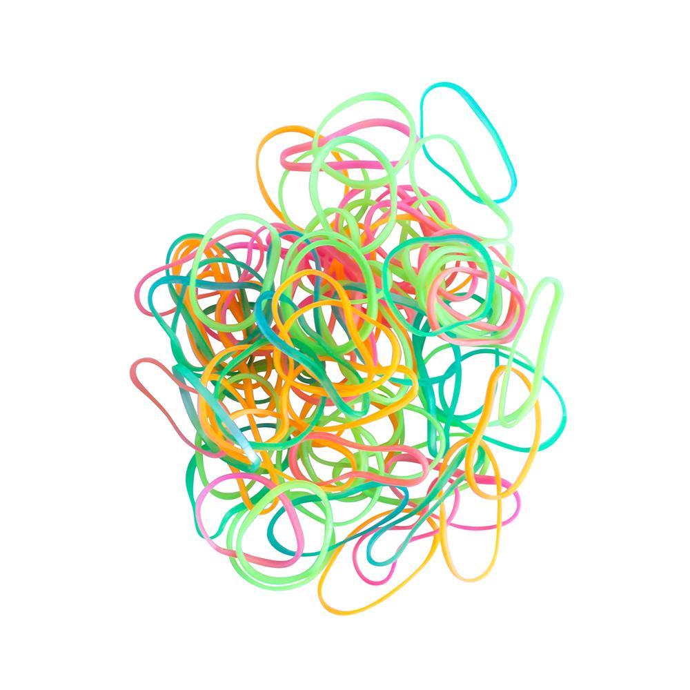 MAE Elastics Polybands Assorted Brights 100pk-Matakana Pharmacy