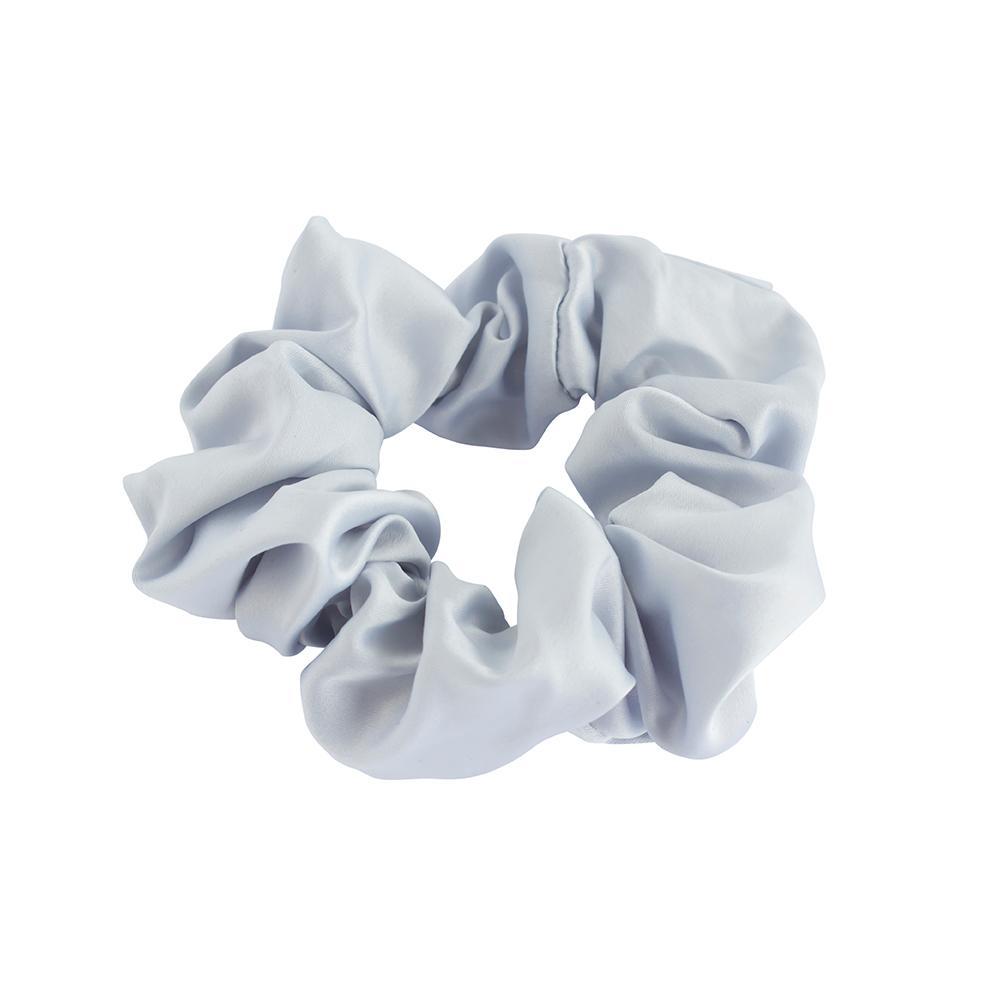 MAe Elastics Scrunchie Satin Grey-Matakana Pharmacy