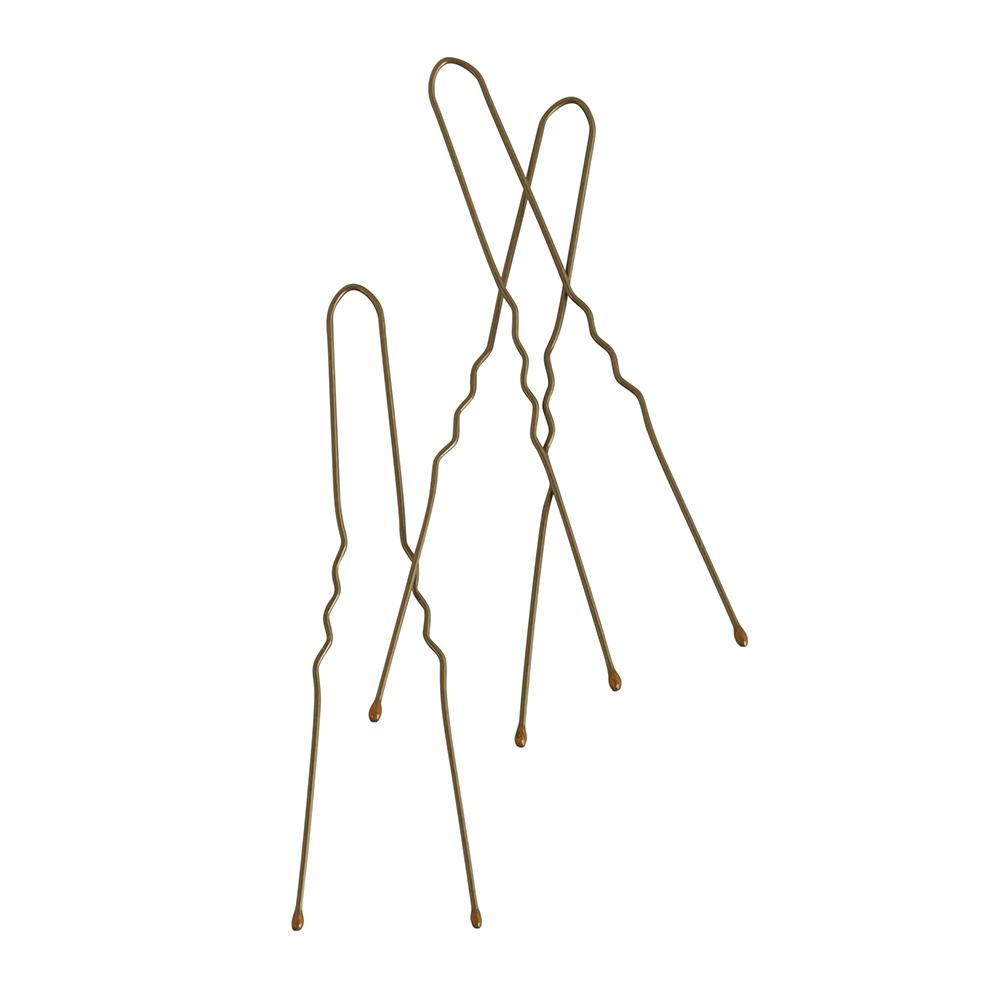 MAE Hair Pins 5cm Brown 62pk-Matakana Pharmacy