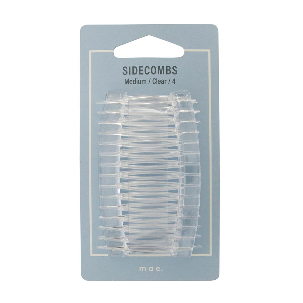 MAE 40-2000CL Sidecombs Clear Med 4-Matakana Pharmacy