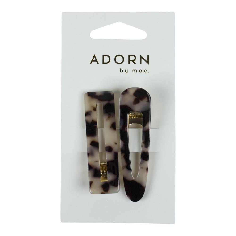 MAE 41-2105 Tort Alligator Clip 2pk-Matakana Pharmacy