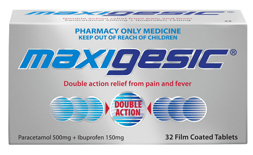 MAXIGESIC Pain Relief 32s-Matakana Pharmacy