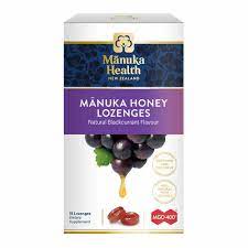 MH M/Honey Loz. Blackcurrant 15pk-Matakana Pharmacy