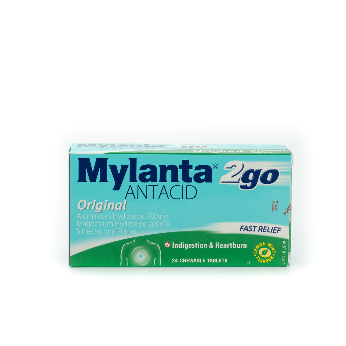 MYLANTA 2Go Original Tabs 24pk-Matakana Pharmacy