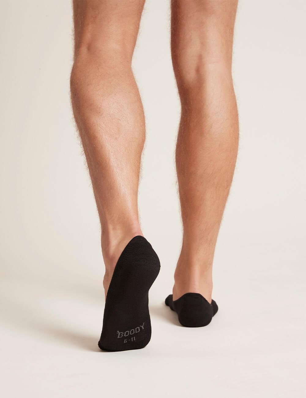 BOODY Mens Sock Hidden 6-11 Black-Matakana Pharmacy