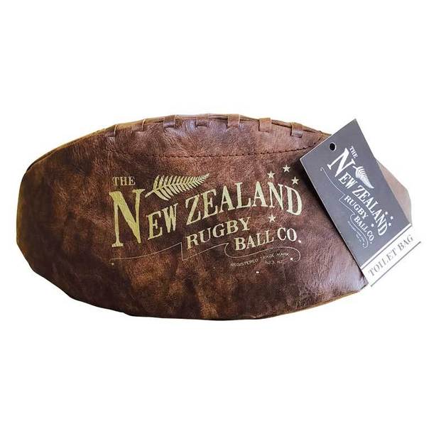 Antique Large Rugby Ball-Matakana Pharmacy