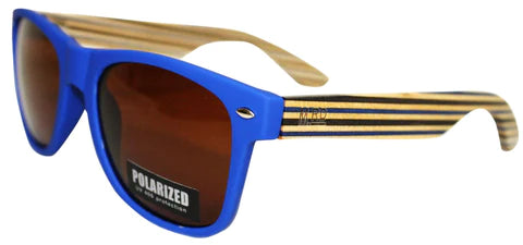 Moana Sunnies Blue w/ Striped Arms-Matakana Pharmacy