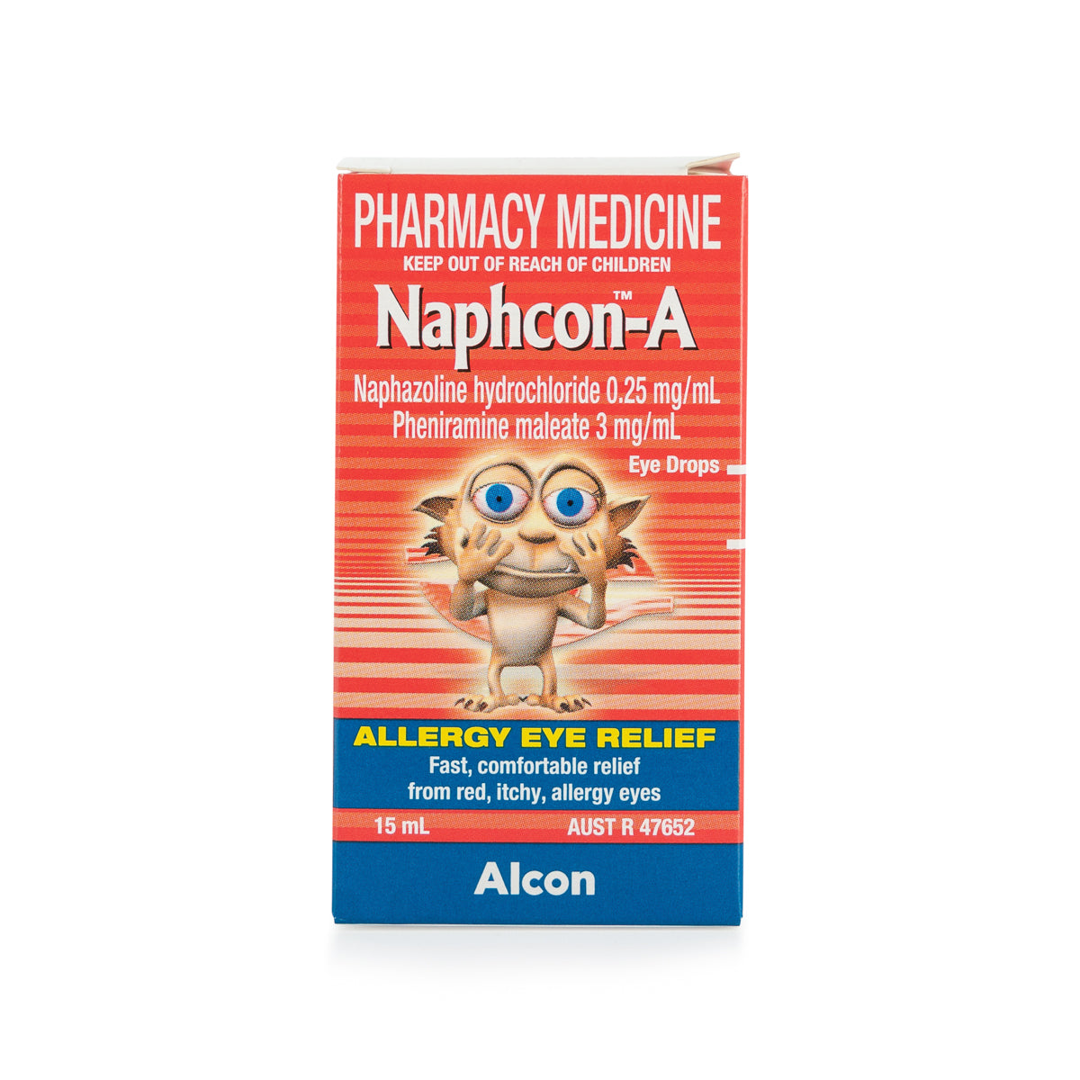 Naphcon-A Allergy Eye Drops 15ml-Alcon-Matakana Pharmacy