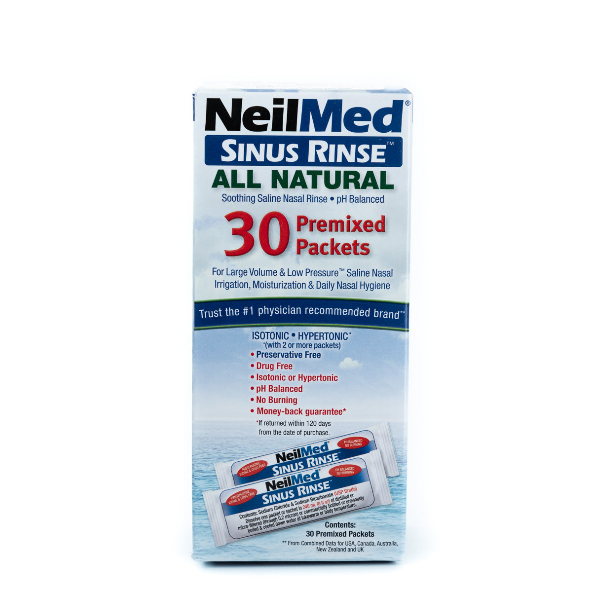 NEILMED Sinus Rinse Hypotonic 30 Sachets – Matakana Pharmacy