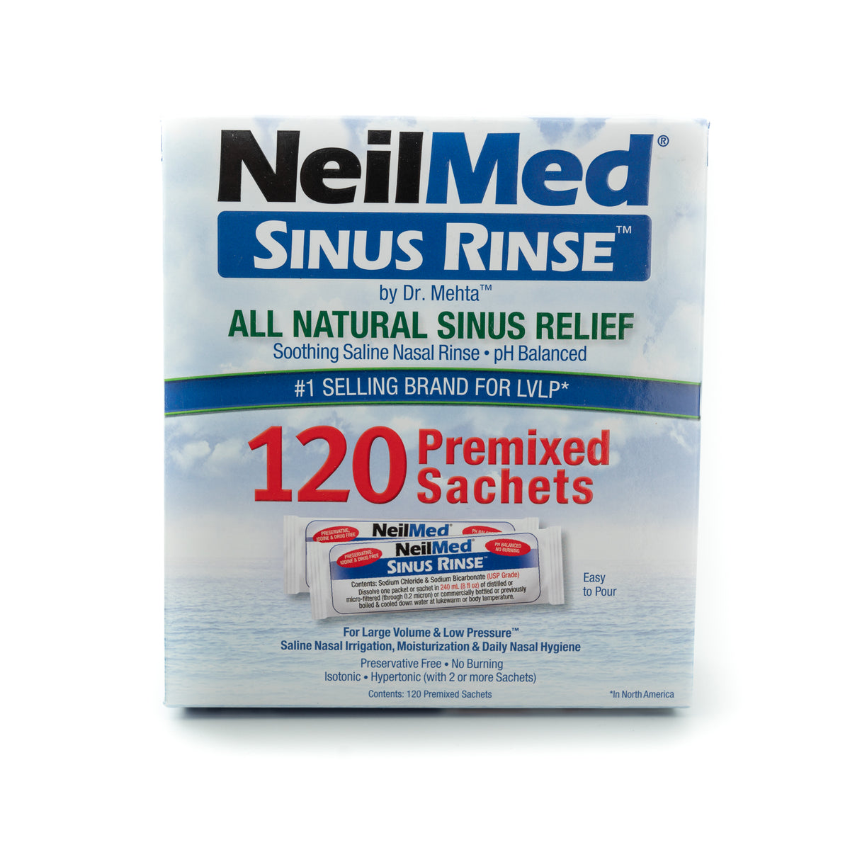 NEILMED Sinus Rinse 120Sachets-Matakana Pharmacy