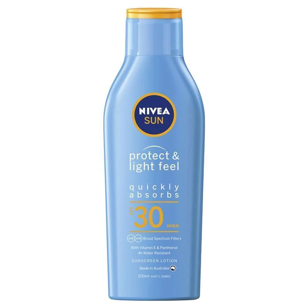 NIVEA Sun Light Everyday Sunscreen SPF30+ 200ml-Matakana Pharmacy