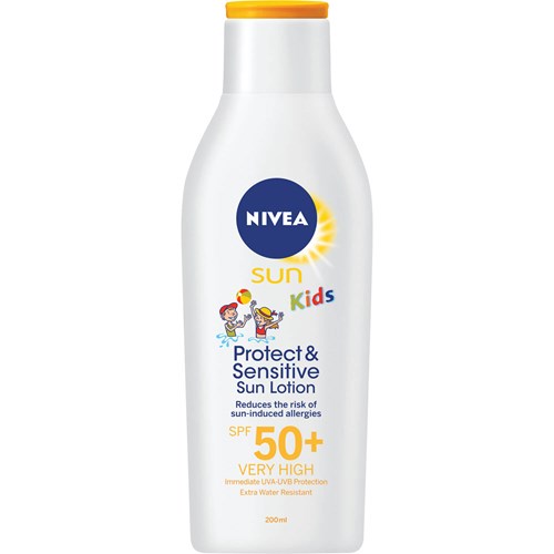 Nivea Sun KIDS Play and Swim Lotion SPF50+ 200ml-Matakana Pharmacy