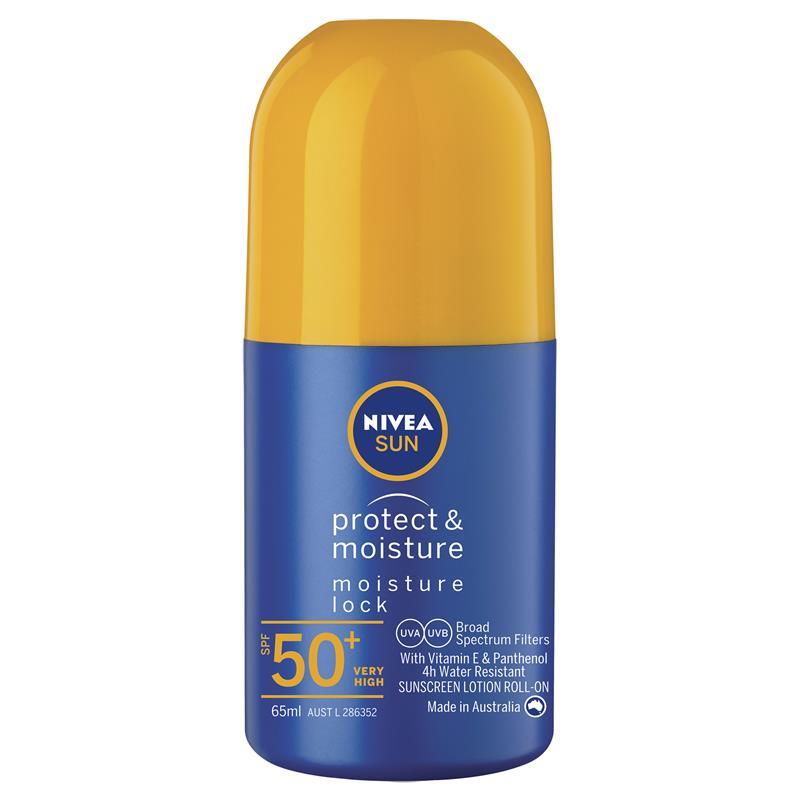 NIVEA Sun Lotion Roll On SPF50 65ml-Matakana Pharmacy