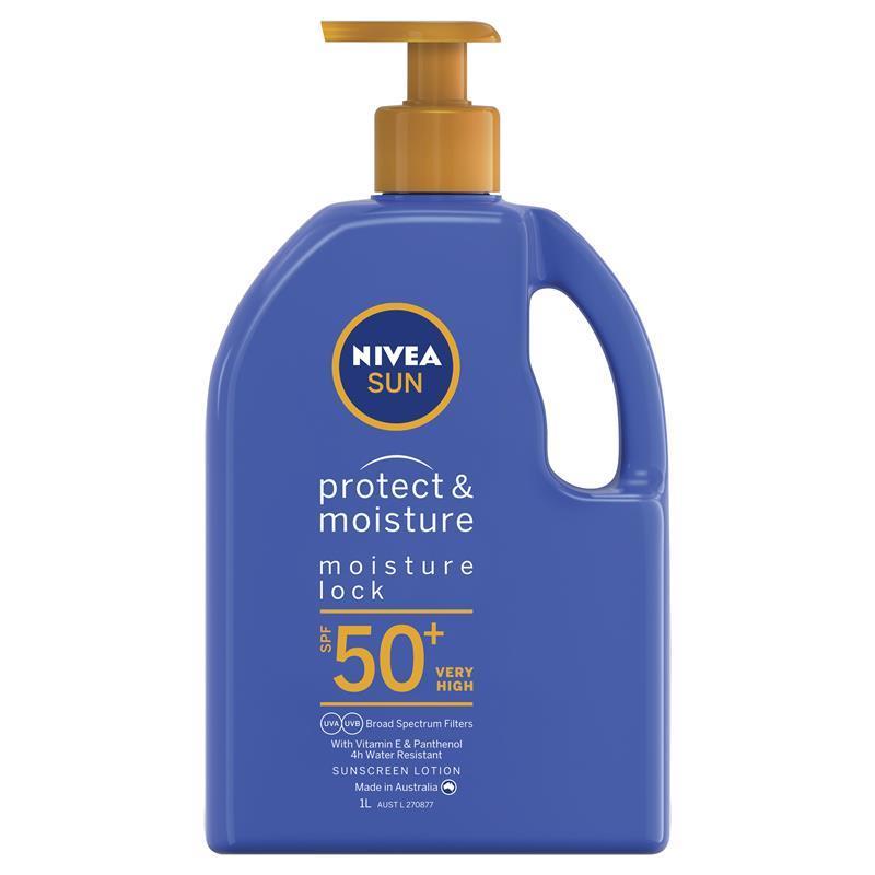 Nivea Sun SPF50+ Pump 1L-Matakana Pharmacy