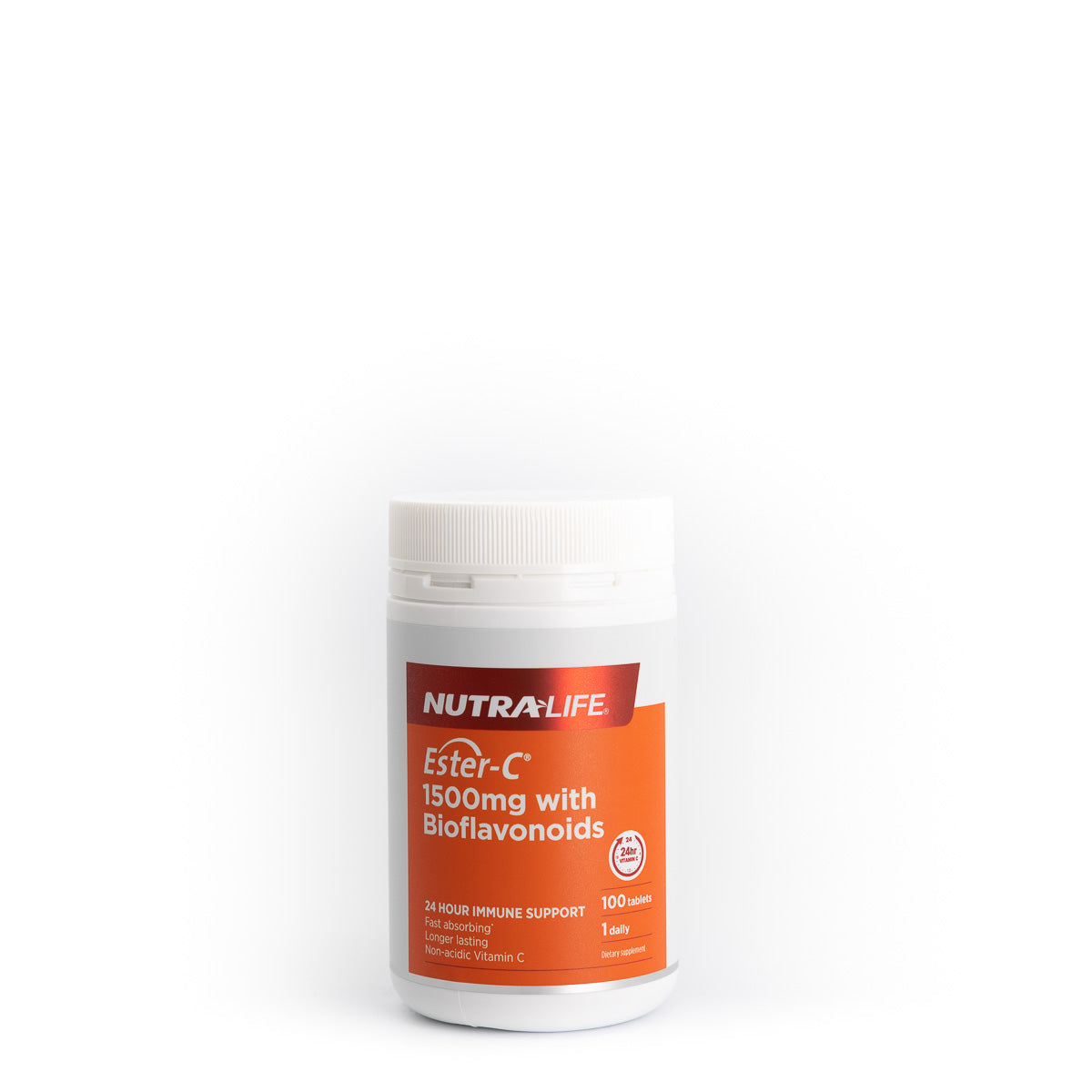 NUTRALIFE Ester C 1500mg + Bioflavinoids 1-A-Day 100tabs-Matakana Pharmacy