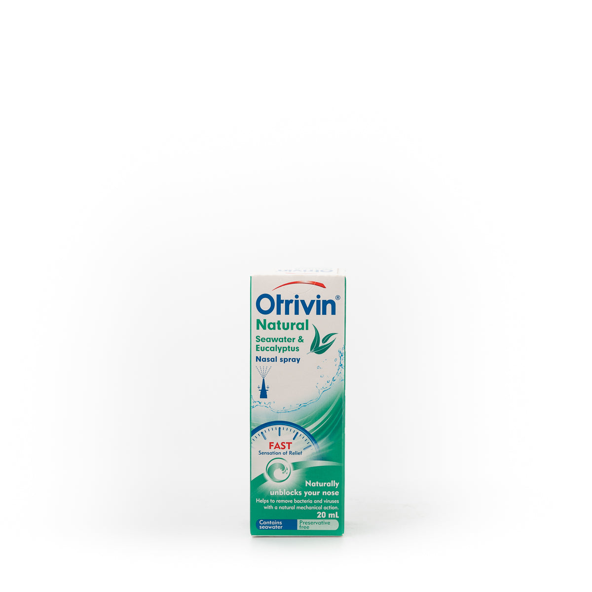 Otrivin Seawater & Eucalyptus Spray 20ml-Matakana Pharmacy