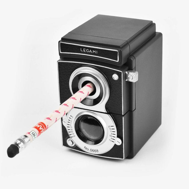 LEGAMI Camera Pencil Sharpener-Matakana Pharmacy