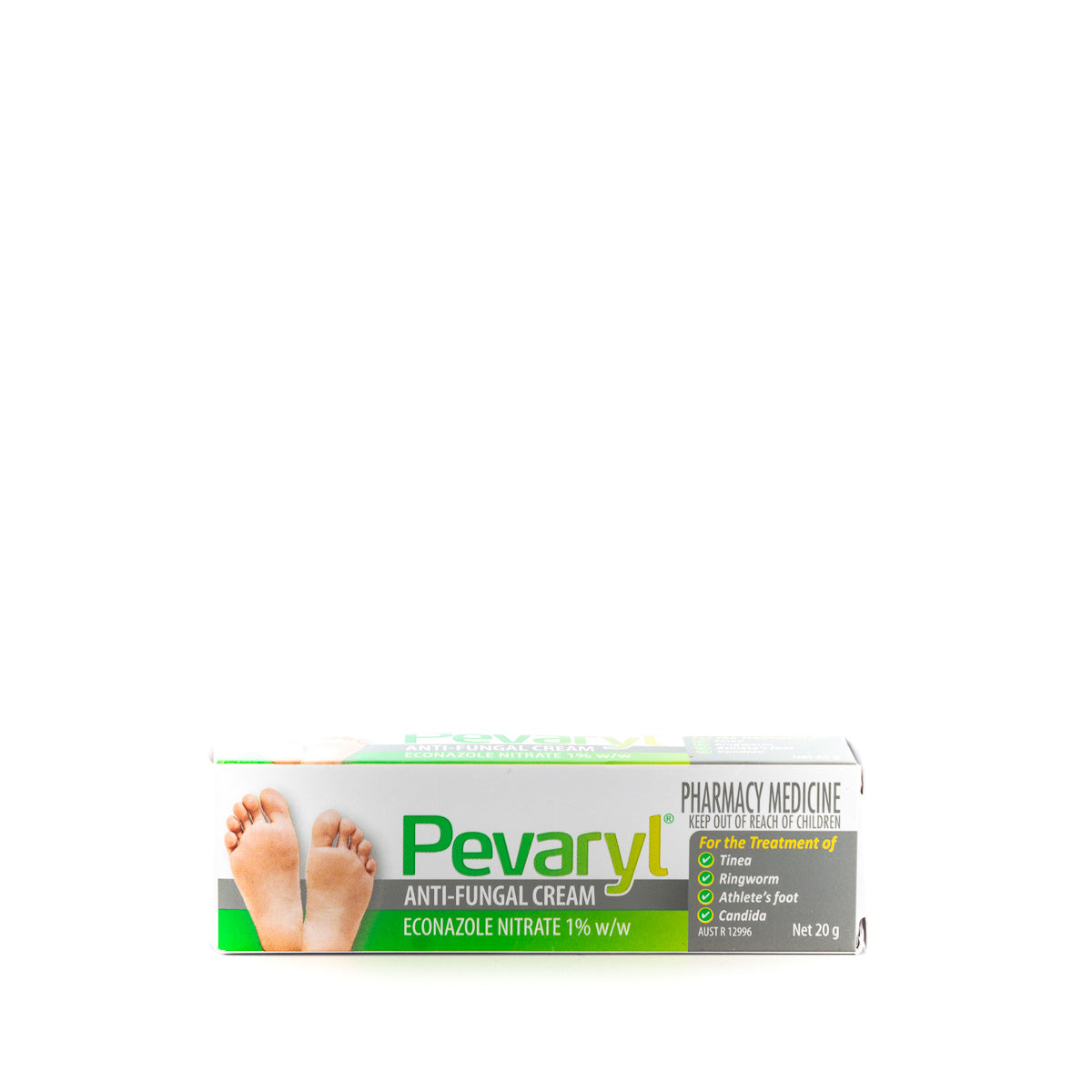 PEVARYL Cream 1% 20g-Matakana Pharmacy