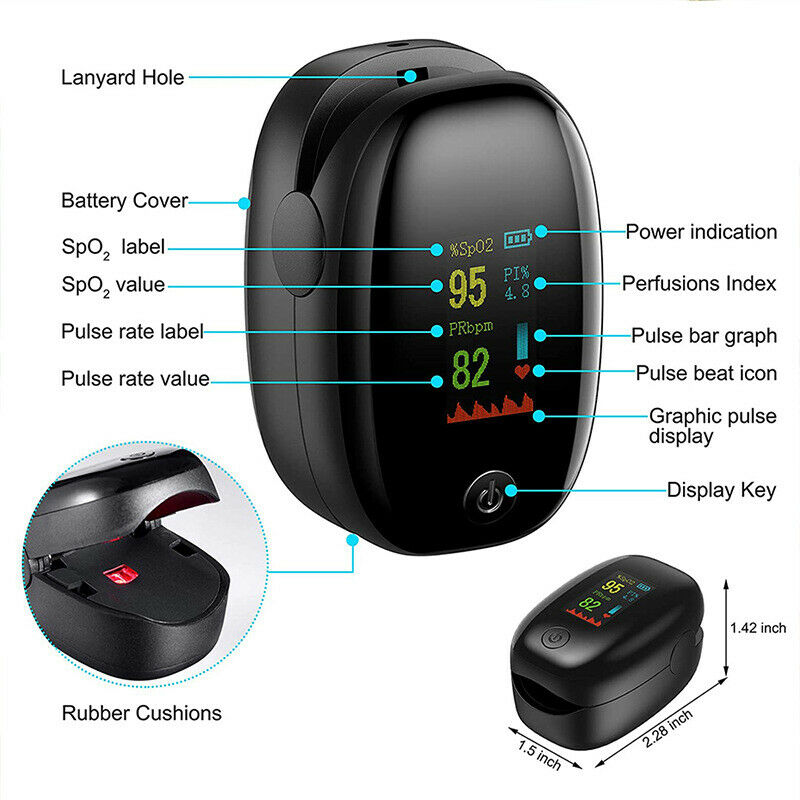 Finger Pulse Oximeter Adult-Matakana Pharmacy
