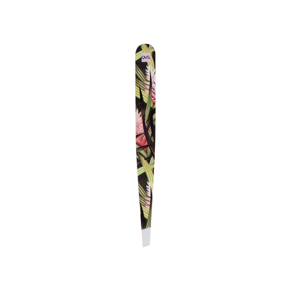 QVS 10-1660 Pink Jungle Tweezers-Matakana Pharmacy
