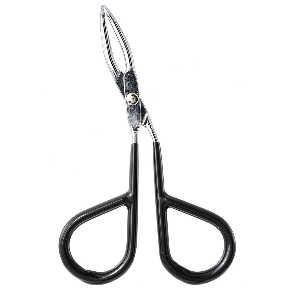 QVS Slant Tip Scissor Tweezers-Matakana Pharmacy