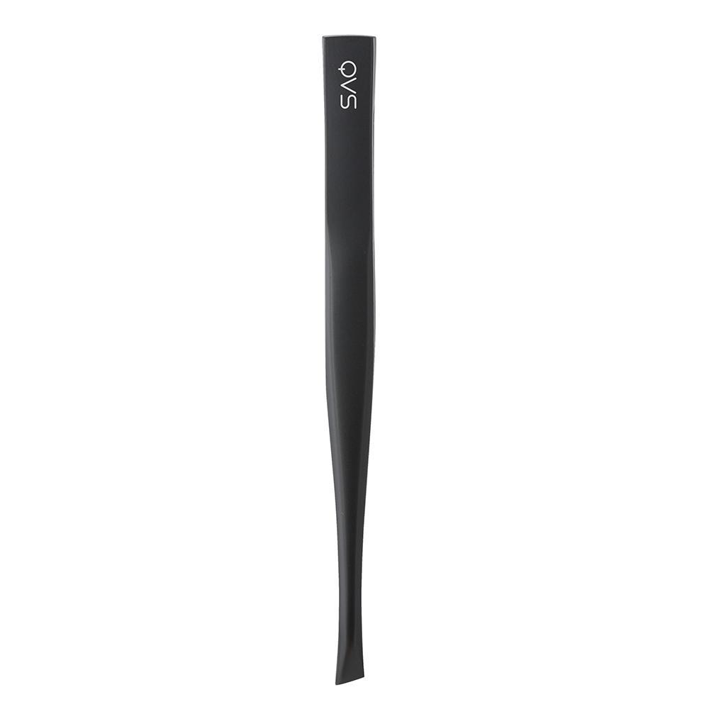 QVS Slant Tip Tweezers - Black-Matakana Pharmacy