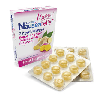 SEA BAND Mama Ginger Lozenge 24pk-Matakana Pharmacy