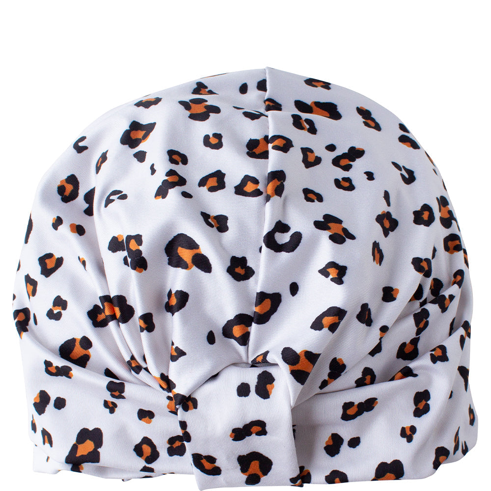 SIMPLY ESSENTIAL Turban Showercap - Stay Wild-Matakana Pharmacy