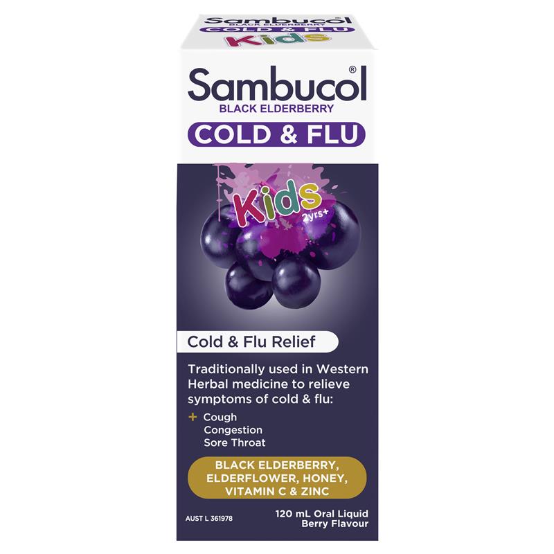 SAMBUCOL Kids Advanced Immune 120ml-Matakana Pharmacy