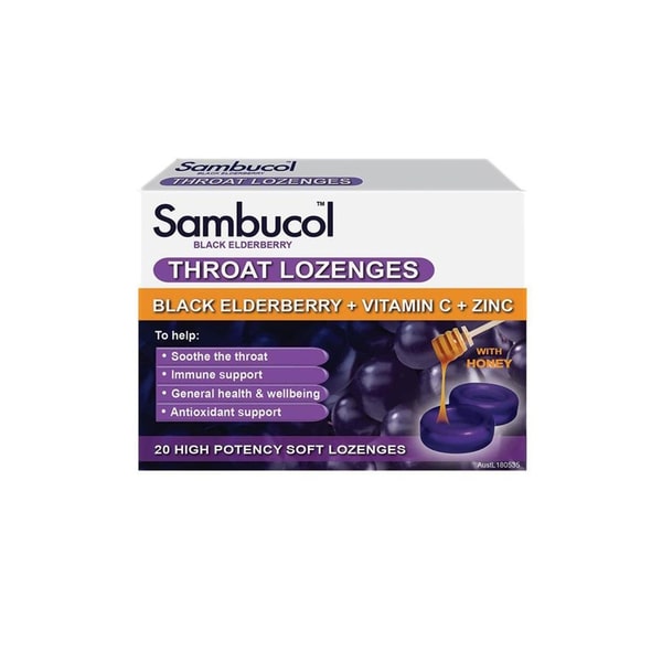 SAMBUCOL Lozenges 20s-Matakana Pharmacy