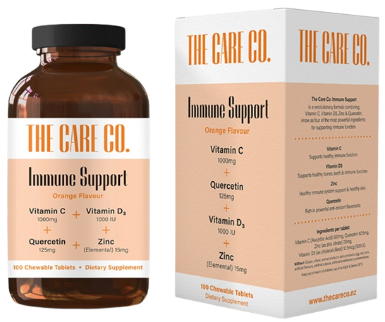 THE CARE CO. Immune Support Chewable Tablets 100-Matakana Pharmacy