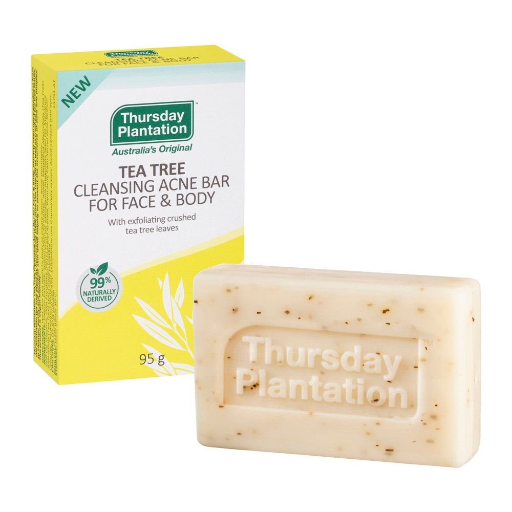 Thurs.Pl. Tea Tree Cleansing Bar 95g-Matakana Pharmacy
