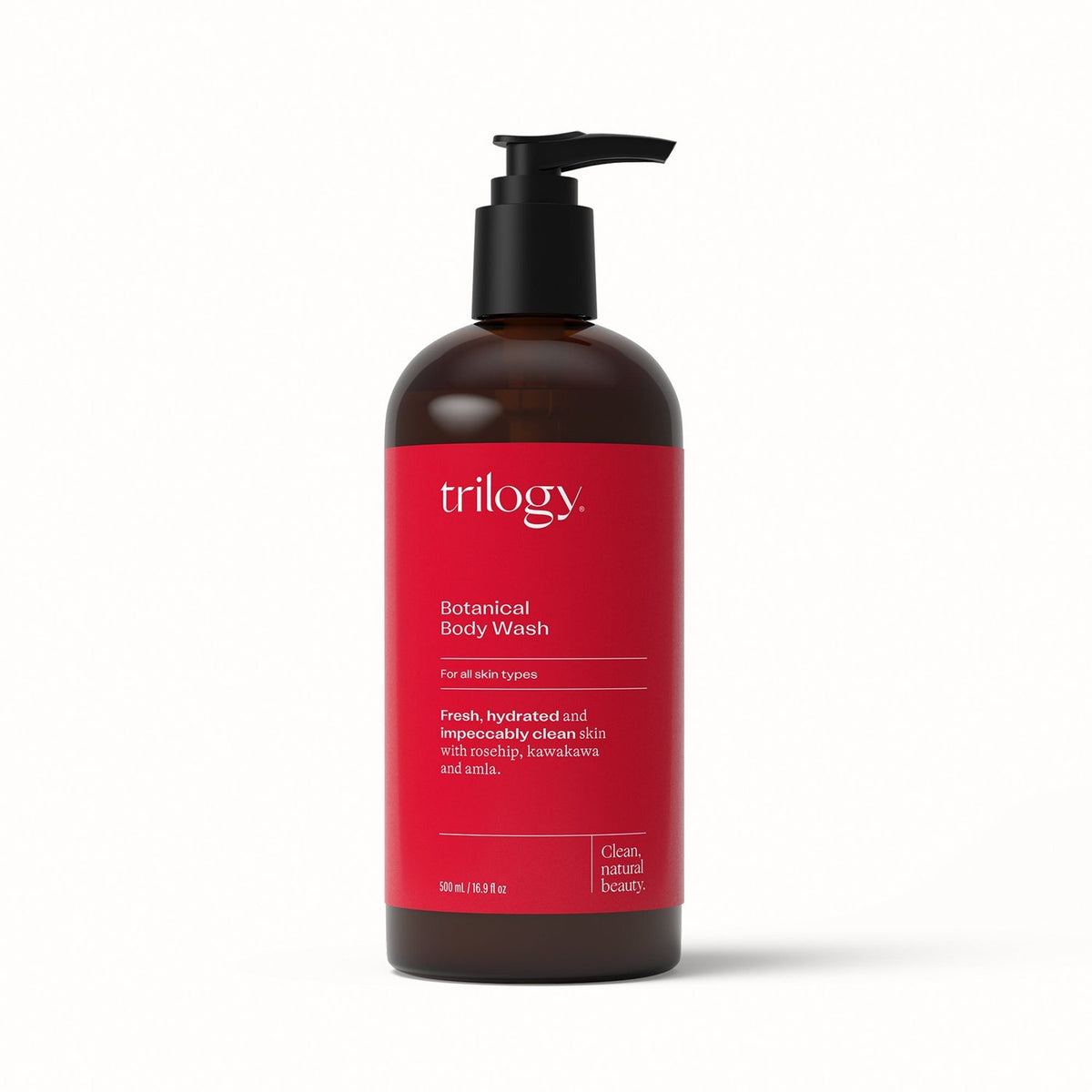 TRILOGY Botanical Body Wash 500ml-Matakana Pharmacy