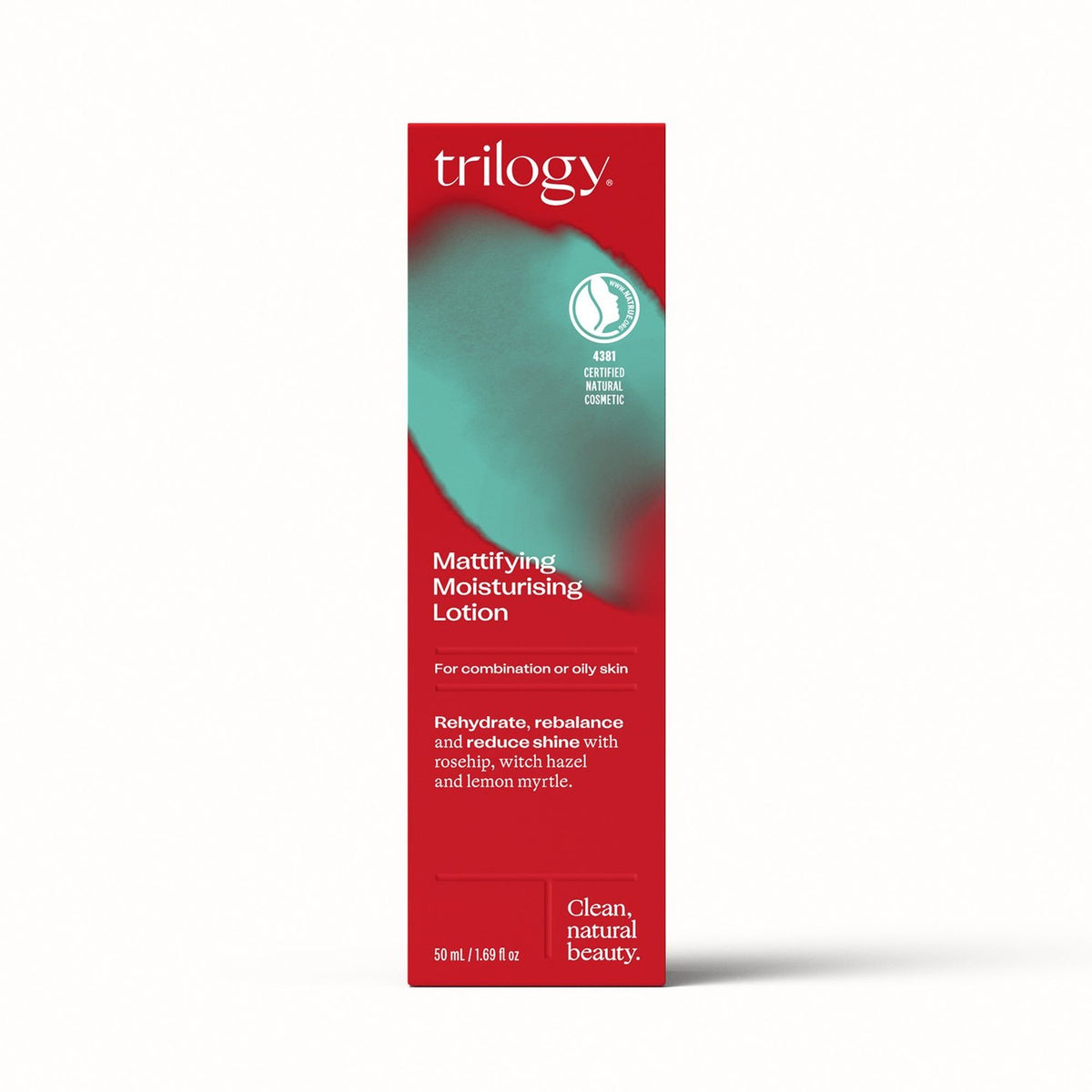 TRILOGY Mattifying Moisturising Lotion 50ml-Matakana Pharmacy