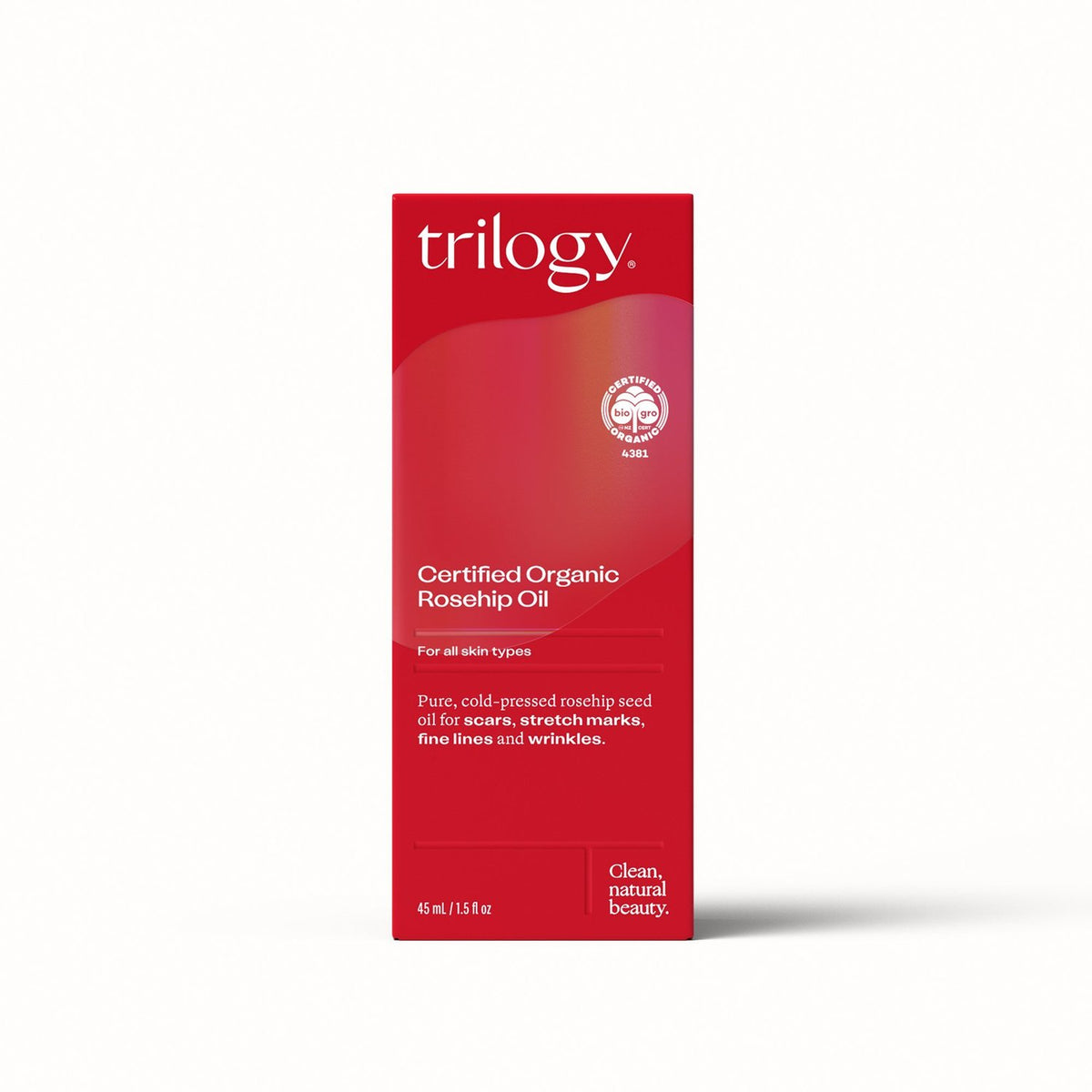 TRILOGY Cert.Org. Rosehip Oil 45ml-Matakana Pharmacy