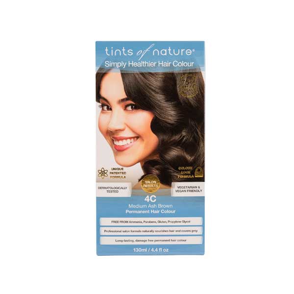 Tints Of Nature 4C Medium Ash Brown 120ml-Matakana Pharmacy