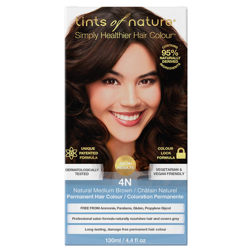 Tints Of Nature 4N Natural Medium Brown 120ml-Matakana Pharmacy