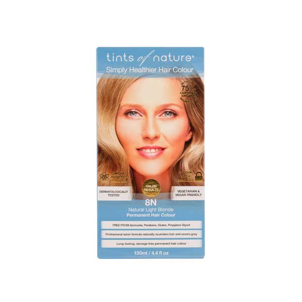 Tints Of Nature 8N Natural Light Blonde 120ml-Matakana Pharmacy